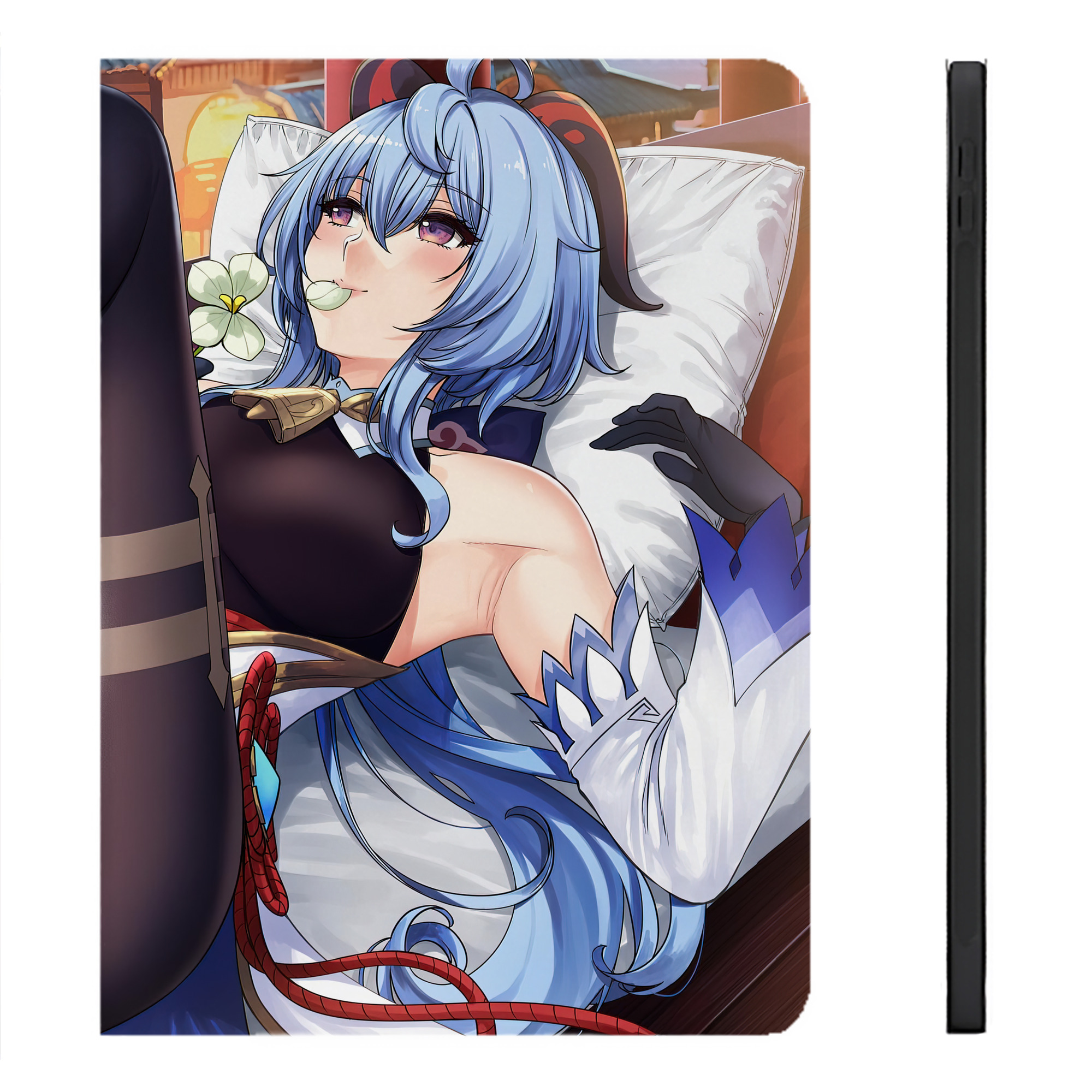 げんし神 genshin IPadケース ペンホルダー付き ブックスタイルデザイン